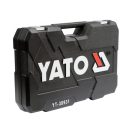 YATO Steckschlüsselsatz 173-teilig 1/4", 3/8", 1/2" CrV