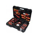 YATO Isoliertes Werkzeugset für Elektriker, 68-teilig, 1/4 Zoll, 1000 V CrV