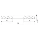 YATO Doppelseitiger Schneckenbohrer 5,0 x 62/16 mm HSS