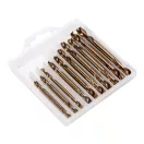 YATO Doppelseitiger Schneckenbohrer Set 3-6 mm HSS