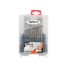YATO Spiralbohrer-Set 19-teilig 1-10 mm HSS Co