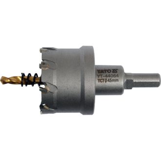 YATO Lochsäge 45 mm TCT mit Bit-Aufnahme