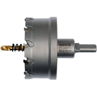 YATO Lochsäge 70 mm mit TCT-Bit-Aufnahme