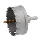 YATO Lochsäge 80 mm TCT mit Bit Aufnahme