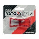 YATO Zinkenfrässchablone aus Aluminium