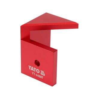 YATO Zimmermann-Messvorlage 60 x 45 x 45 mm Aluminium