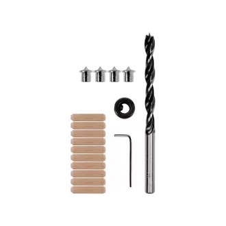 YATO Dübelset 10 mm 17-teilig