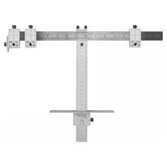 YATO Verstellbare Bohrschablone 250 mm Aluminium