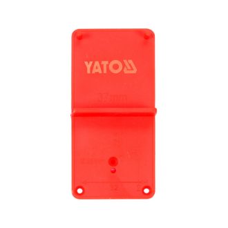 YATO Scharnier Bohrschablone 85 x 40 x 22 mm