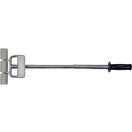 YATO Andrückrolle 38x190 mm mit Stahlgriff 450-690 mm