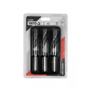 YATO Spiralbohrerset 3-teilig 22-25 mm HSS