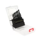 YATO Spiralbohrer-Set 19-teilig 1-10 mm HSS