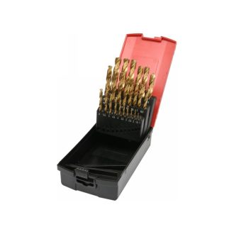 YATO Spiralbohrer-Set 25-teilig 1-13 mm HSS-TiN