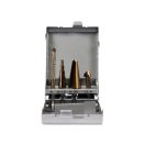 YATO Stufenbohrer-Multiset mit 4-teiligem Bithalter
