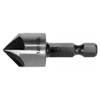 YATO Konischer Senker für Metall HSS mit 16,5 mm Bitgriff