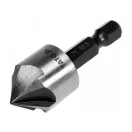 YATO Konischer Senker für Metall HSS mit 16,5 mm Bitgriff