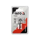 YATO Konischer Senker für Metall HSS mit 16,5 mm Bitgriff