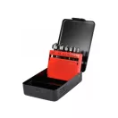 YATO Senker-Set für Metall 6-teilig (6,3-8,3-10,4-12,4-16,5-20,5 mm) HSS mit Bithalter