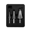 YATO Stufenbohrer-Set 3-teilig inox