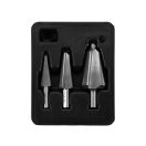 YATO Stufenbohrer-Set 3-teilig inox