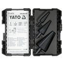 YATO Stufenbohrer-Set 3-teilig