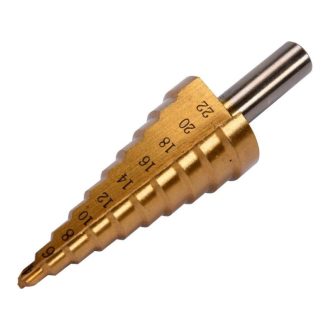 YATO Stufenbohrer 4-22 mm 10 Stufen HSS Titannitrid