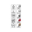 YATO Universalbohrer 3,0 x 85/30 mm Bitaufnahme