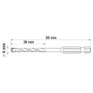 YATO Universeller Bohrer 4,0 x 85/30 mm bit Klemmung
