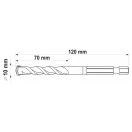 YATO Universalbohrer 10,0 x 120/70 mm bithaltig