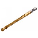 YATO Metallbohrer 6,0 x 89 mm Bit-Aufnahme HSS-TiN