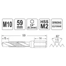 YATO Kombinations-Maschinenbohrer und Gewindebohrer M10 Bitfassung