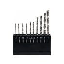 YATO Spiralbohrer-Set mit Bit-Halter 10-teilig 1,5-6 mm HSS 6542