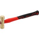 YATO Messinghammer 250 g mit Glasfasergriff