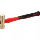 YATO Messinghammer 500 g mit Glasfasergriff