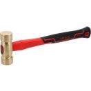 YATO Messinghammer 1000 g mit Glasfasergriff