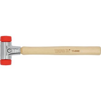 YATO Kunststoffhammer 30 mm mit Hickory-Stiel