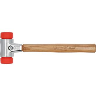 YATO Kunststoffhammer 40 mm mit Hickory-Stiel