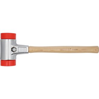 YATO Kunststoffhammer 80 mm mit Hickory-Griff