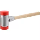 YATO Kunststoffhammer 80 mm mit Hickory-Griff