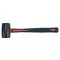 YATO Gummihammer 440 g Fiberglasstiel 50 mm
