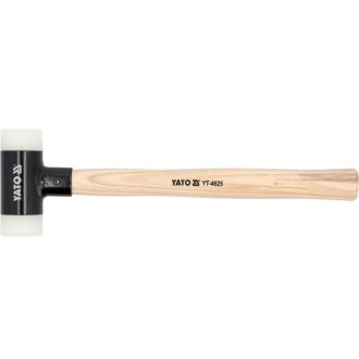   YATO Kunststoffhammer 430 g rückstoßfreier weißer Kunststoff