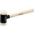 YATO Kunststoffhammer 490 g rückstoßfreier weißer Kunststoff