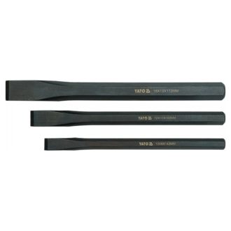 YATO Flachschneider-Set 3-teilig CrV (10-12-16 mm)