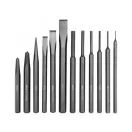 YATO Flachschneider-, Locher- und Bolzenstanzer-Set 12-teilig