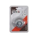 YATO Schaftlose Topfbürste 50 mm Inox