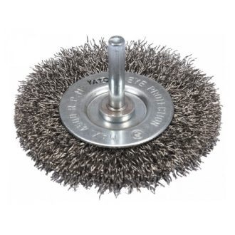 YATO Rundbürste mit Schaft 75 mm Inox