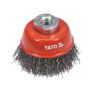 YATO Topfbürste M14 65 mm Inox