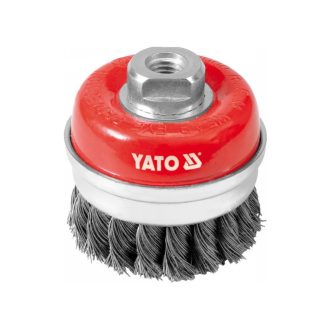 YATO Topfbürste 75 mm M14 gedreht