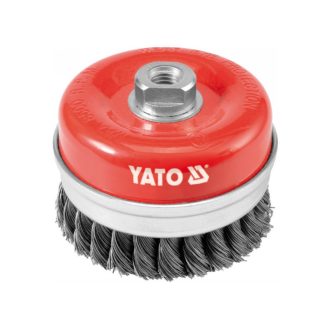 YATO Gedrehte Topfbürste M14 100 mm
