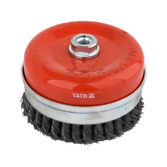 YATO Gedrehte Topfbürste M14 125 mm